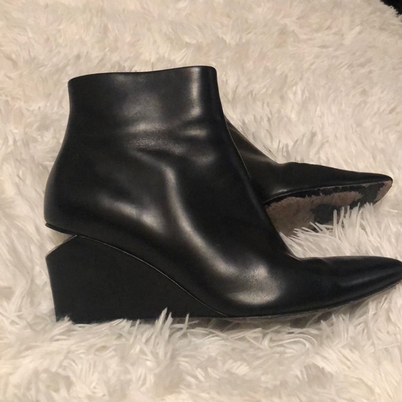 Alexander Wang Shoes - Alexander Wang Liv cut out pointed wedge booties